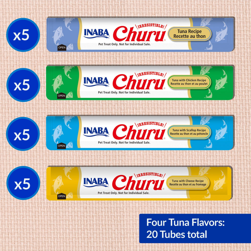 INABA Churu creamy purée texture—soft lickable snack.