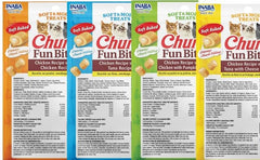 INABA Churu Fun Bites soft chicken-wrapped bites — double texture for cats