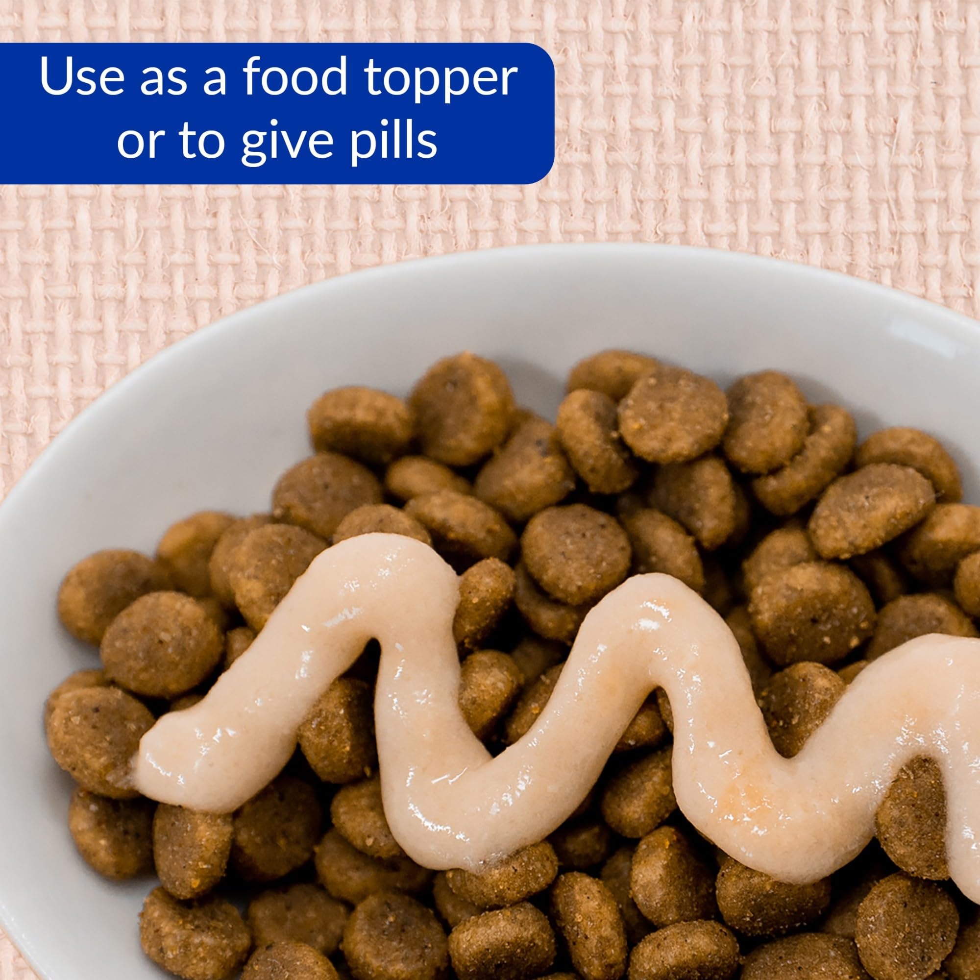 INABA Churu kitten nutrition image showcasing DHA, EPA, Taurine and Vitamin E