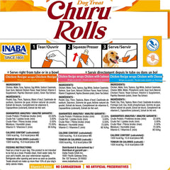 INABA Churu Rolls three-flavor variety-pack closeup with soft centers