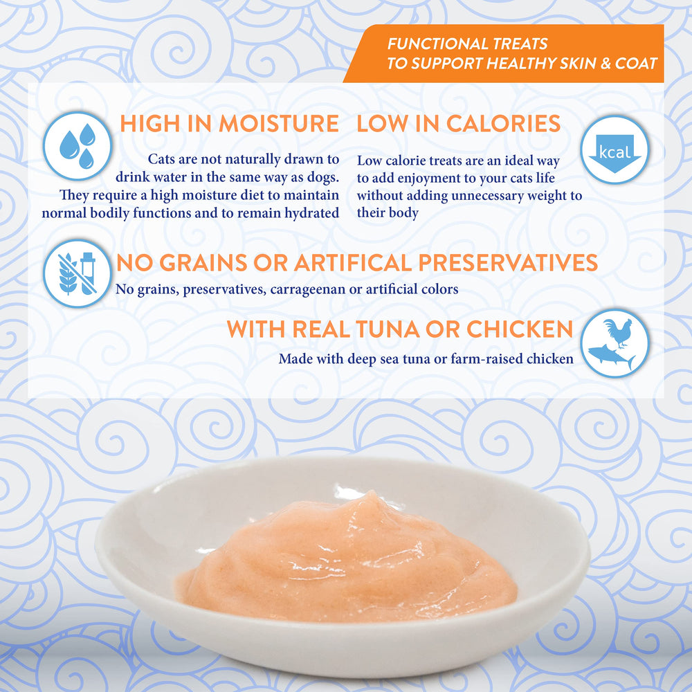 INABA Churu Tuna Recipe served in a bowl for convenient snacking