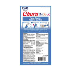 INABA Churu Tuna tube close-up creamy texture for easy licking.