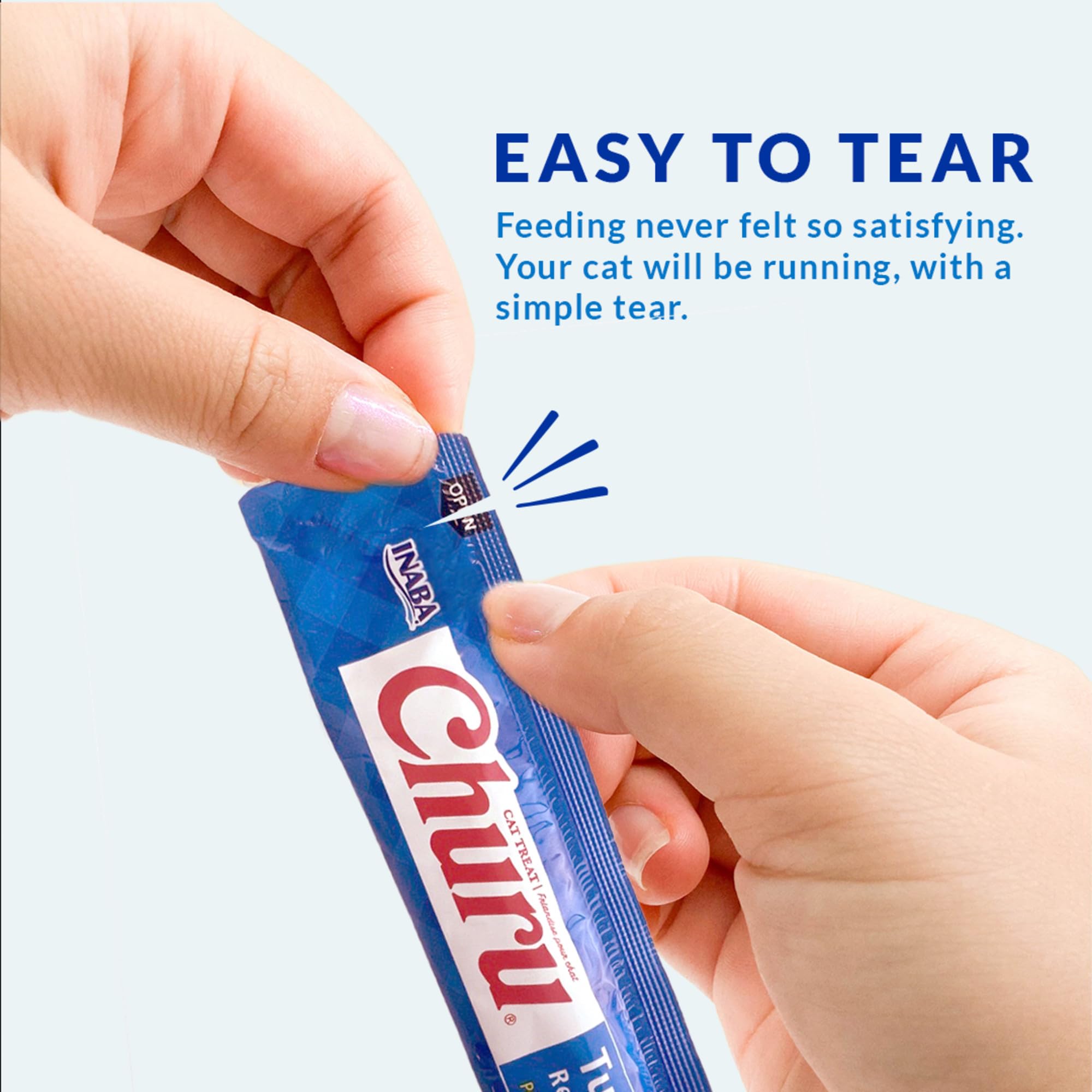 INABA Churu tuna tubes countertop – convenient daily treat option.