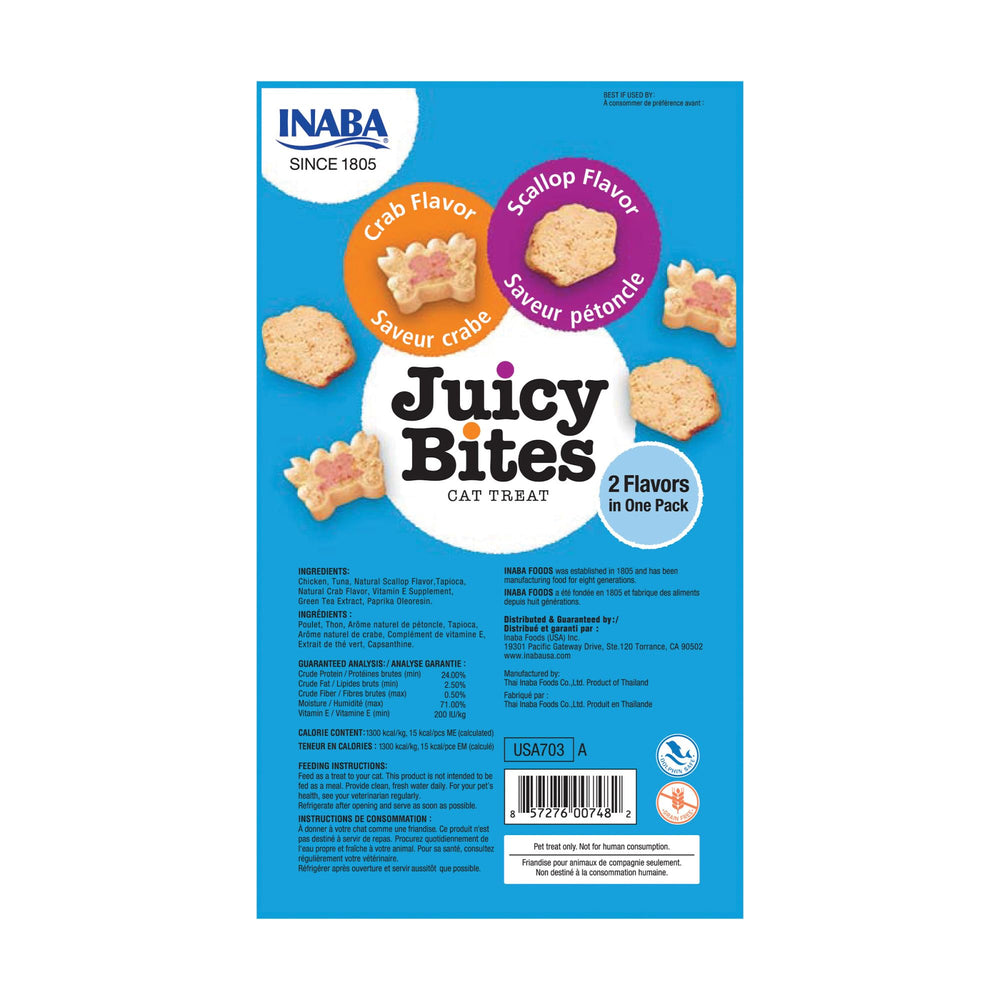 INABA Juicy Bites hand-feeding moment promotes bonding during snack time.