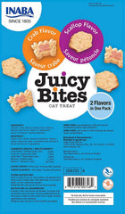 Close-up of INABA Juicy Bites moist soft texture