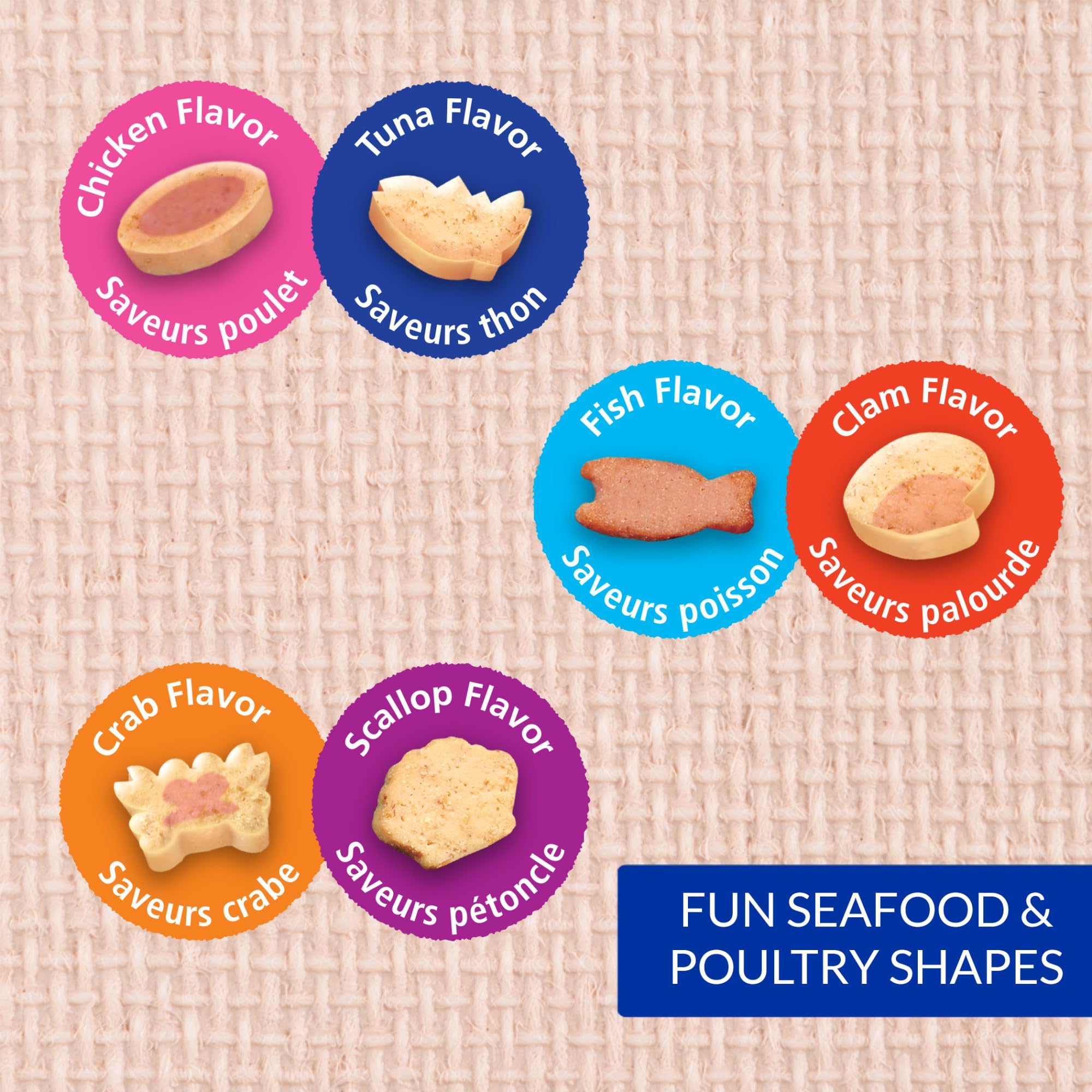 INABA Juicy Bites soft-moist texture shown in bite-sized pieces for easy snacking.