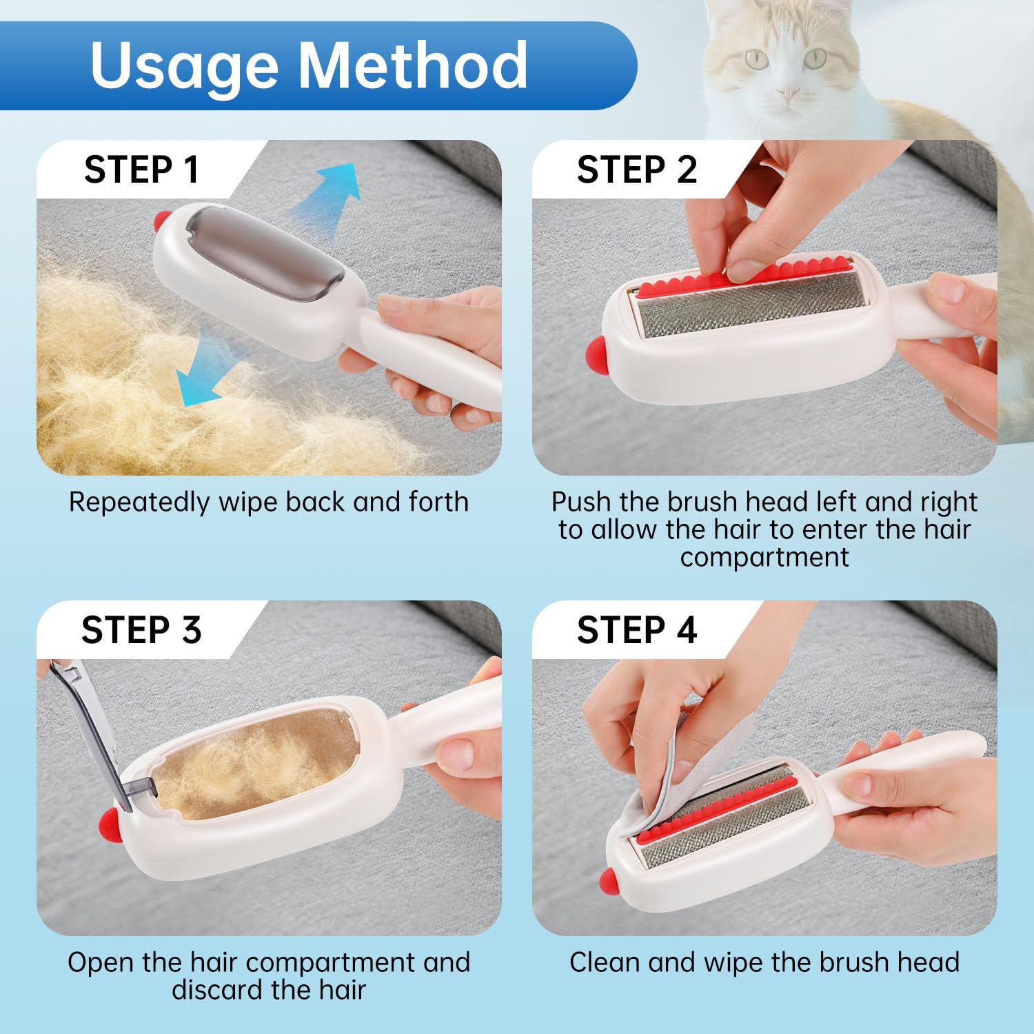 inaBuletwo reusable lint remover nonadhesive collects lint without adhesives on clothes