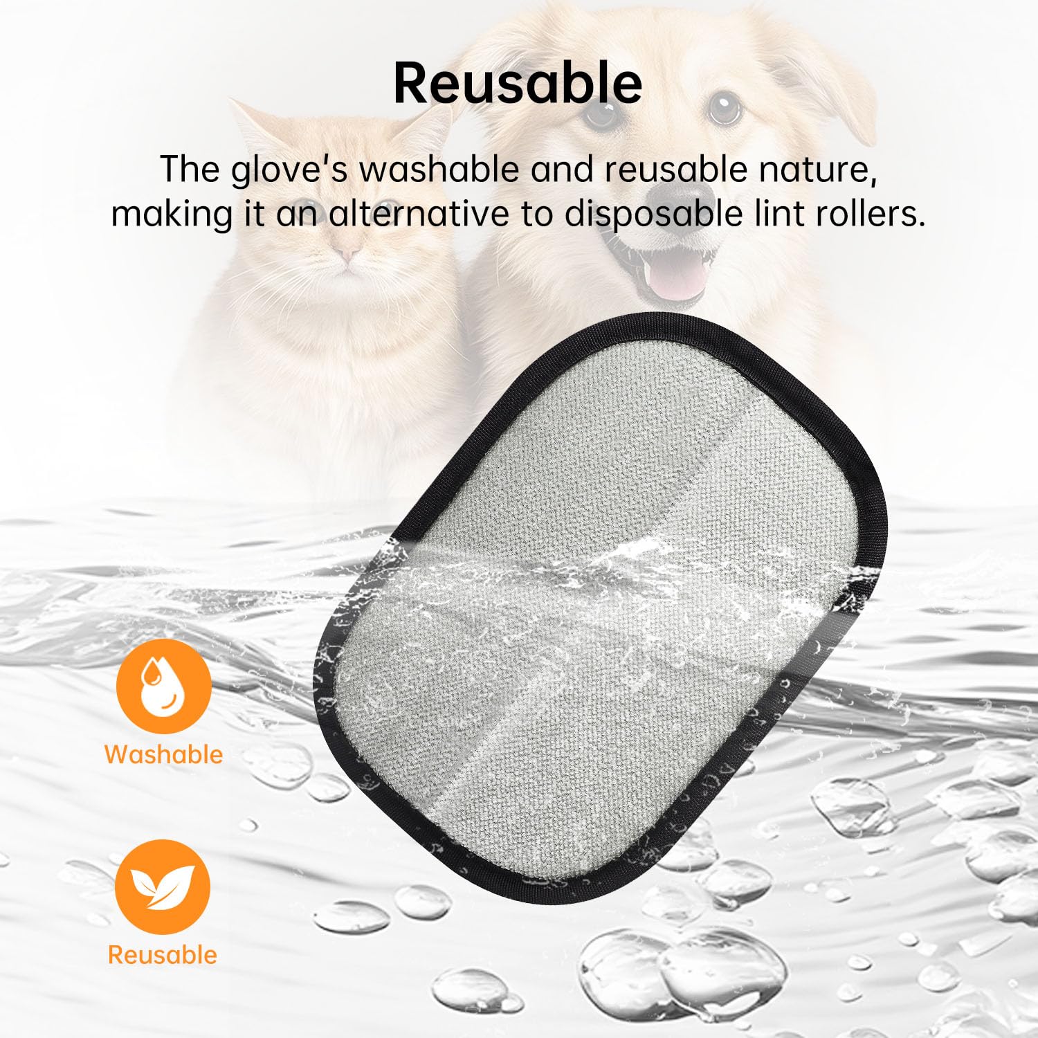 INABULETWO soft-touch material keeps hands comfortable during long cleaning sessions