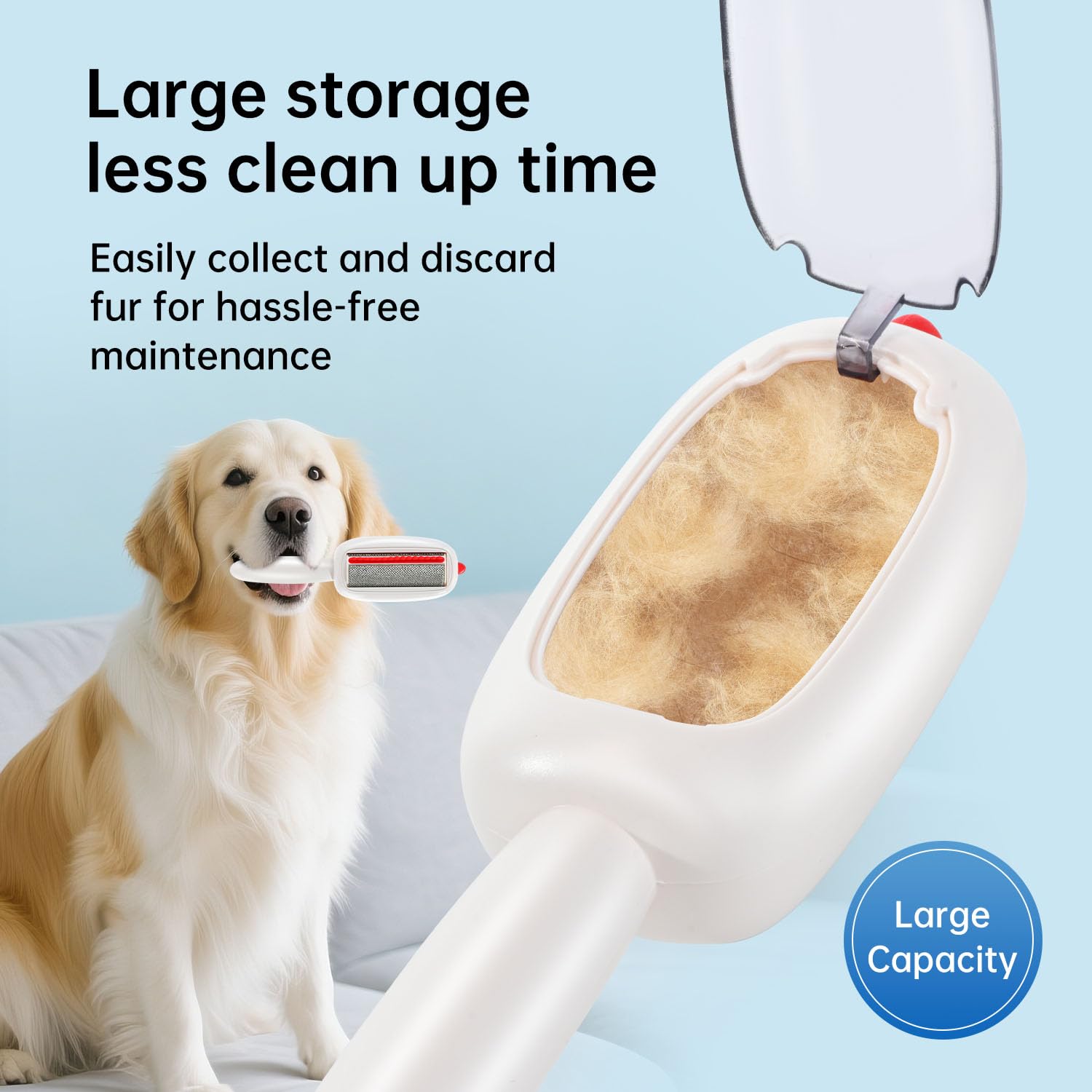 inaBuletwo pet hair remover car-seats keeps seats clean between trips