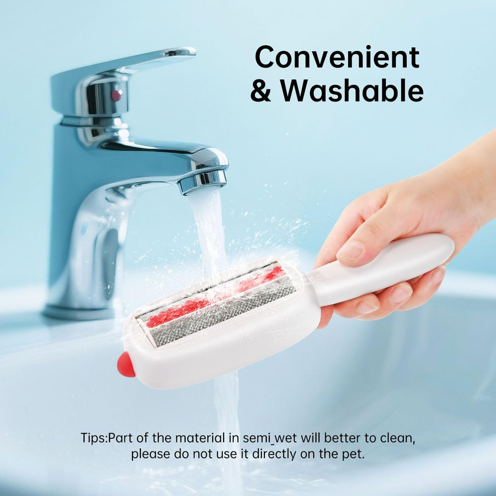 inaBuletwo pet hair remover handle grip comfortable, easy cleanup