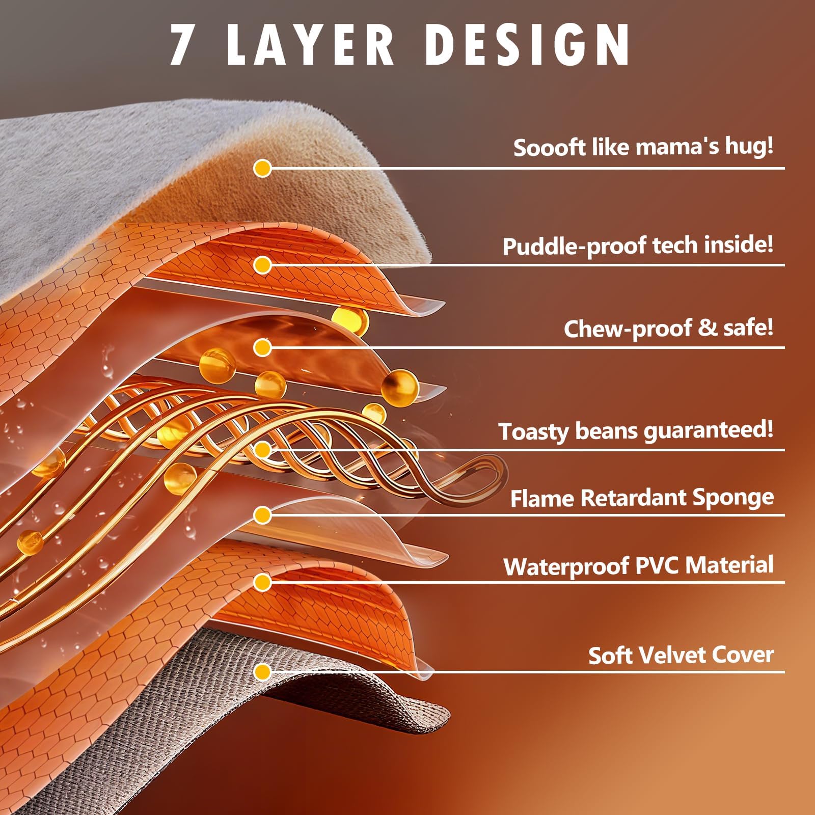 Inanil machine-washable covers simplify cleaning after use.