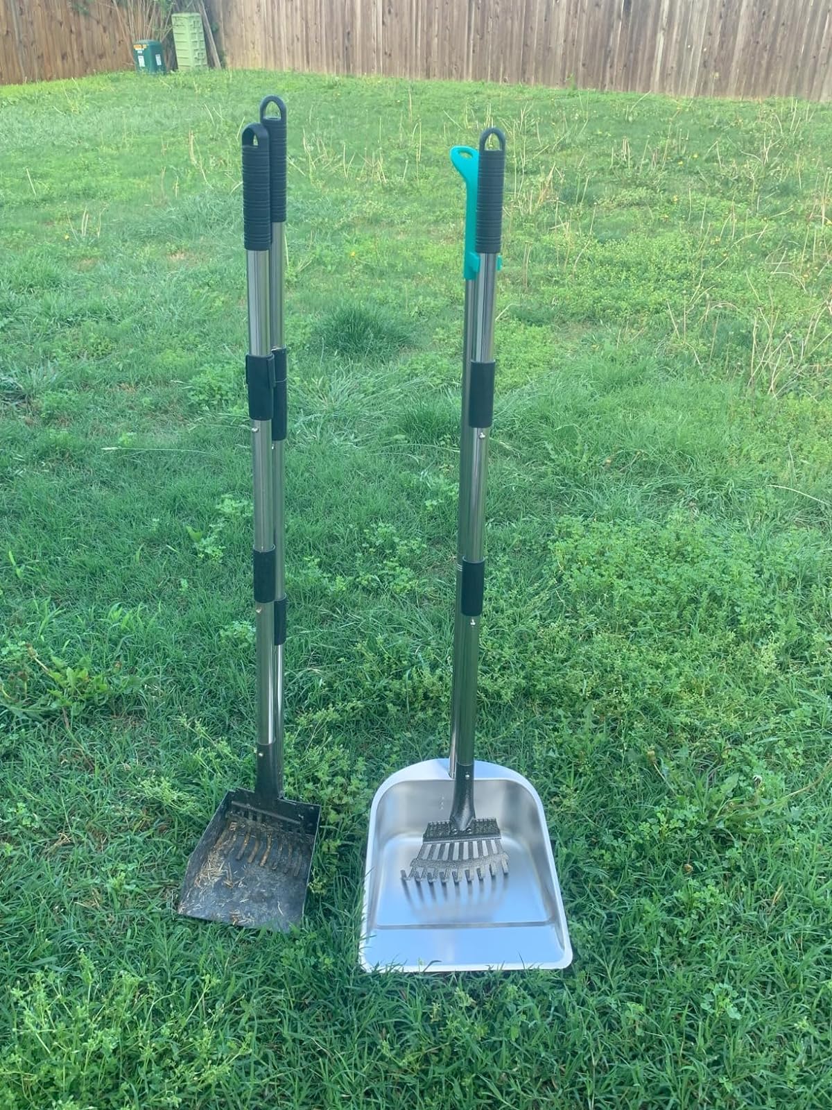 indiedouker dog pooper scooper 36 inch handle extended reach for easier cleanup