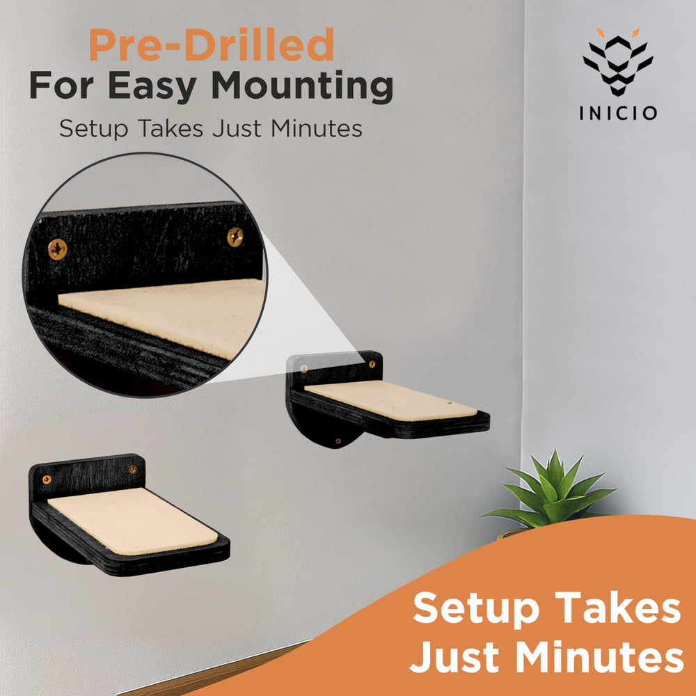 INICIO Cat Wall Stairs space-saving design complements modern interiors.