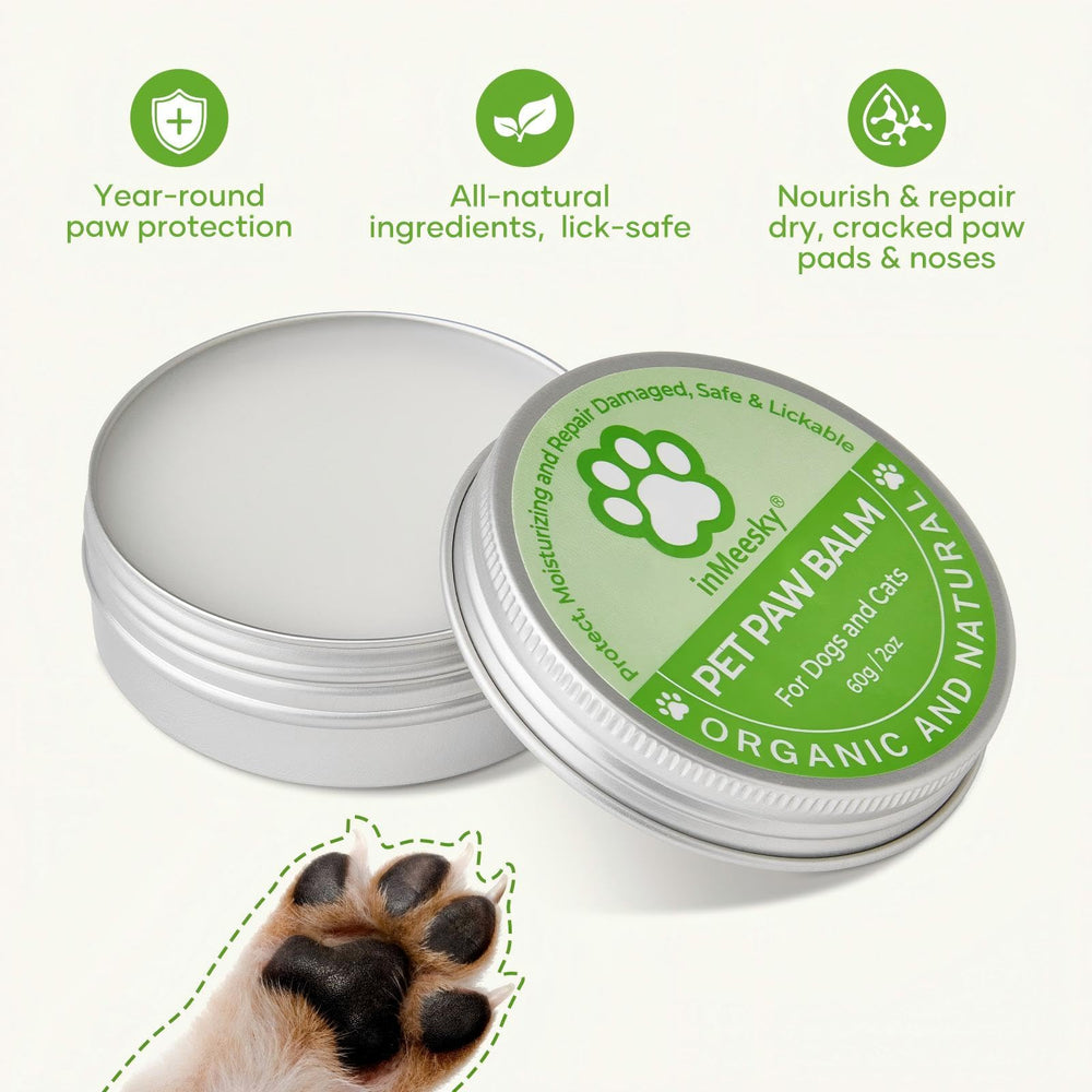 inMeesky all-season paw care demonstrates year-round protection from heat and cold