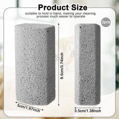 InnoHHustle grey pumice stone cleans a sofa quickly and effectively