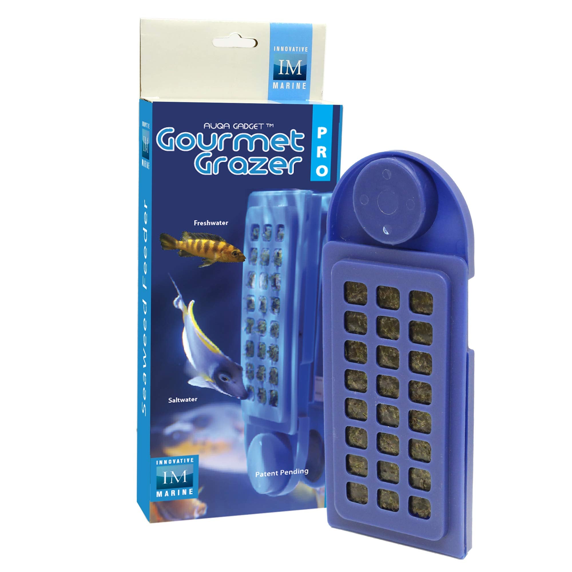 Innovative Marine Grazer Pro works with any color seaweed.