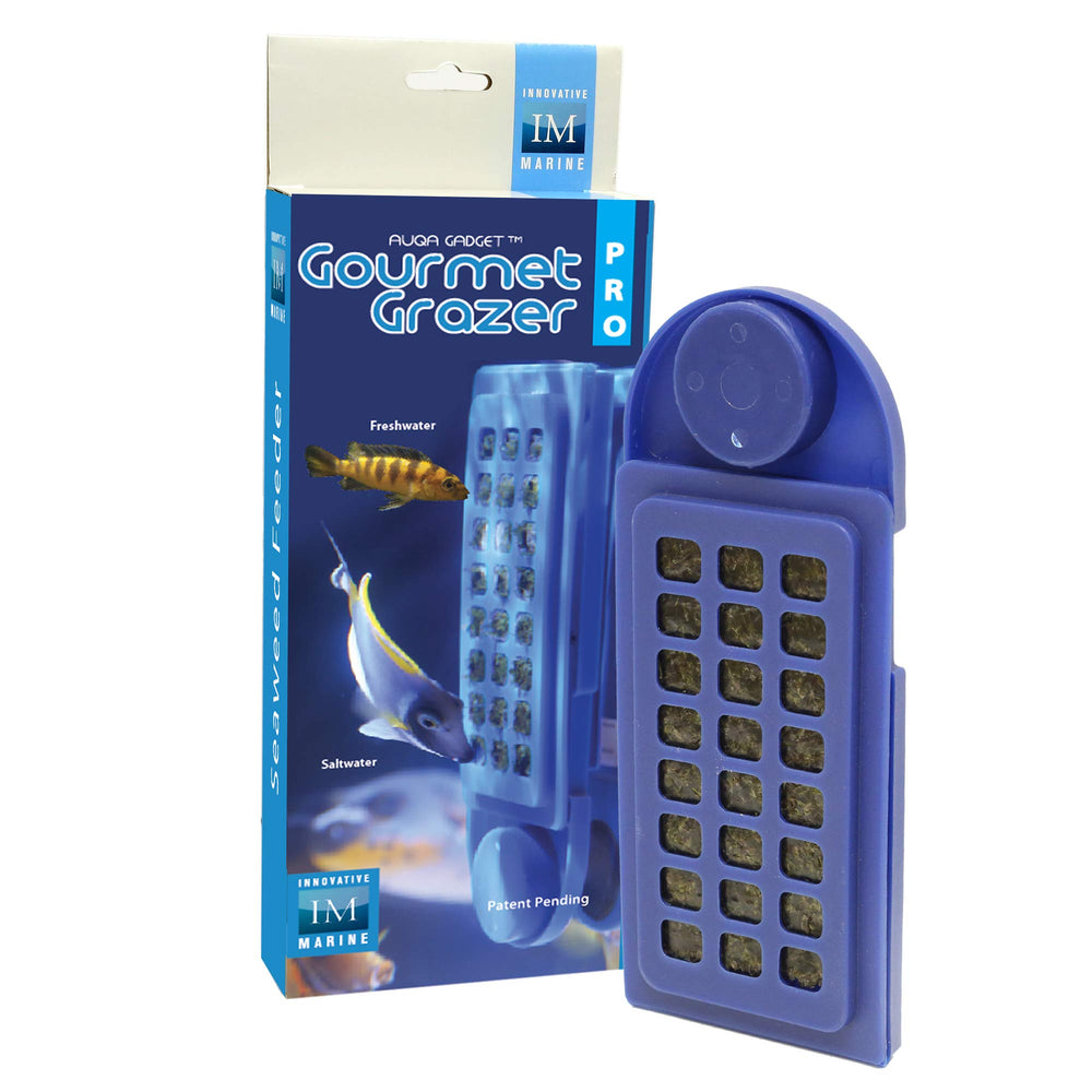 Innovative Marine Grazer Pro works with any color seaweed.