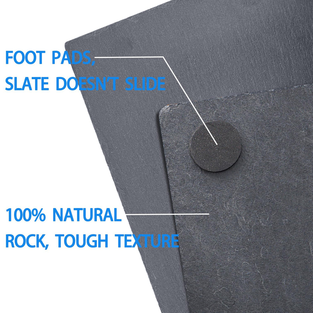 INOSCIND extra-large-slate platform helps maintain warmth under a heat lamp.