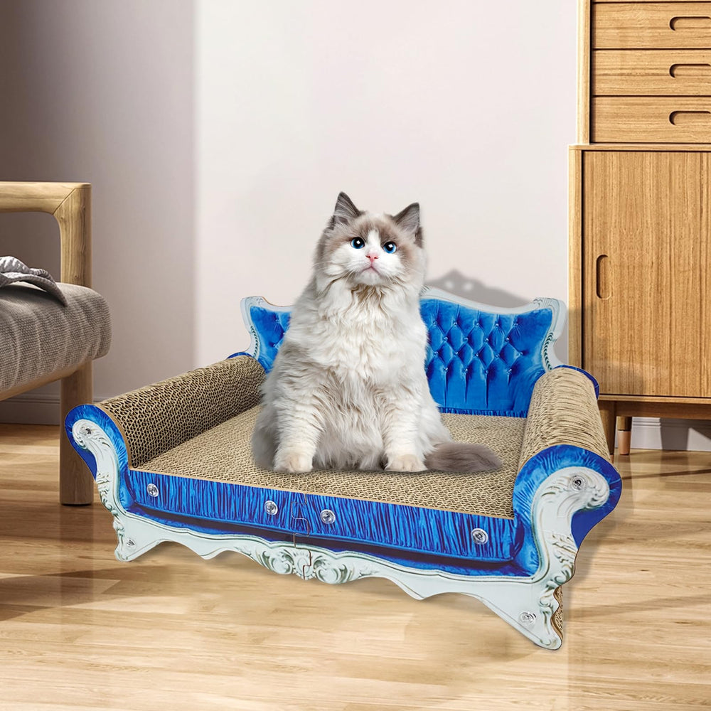 INRLKIT Cozy corner safety—cat owner-friendly design helps curb furniture clawing.