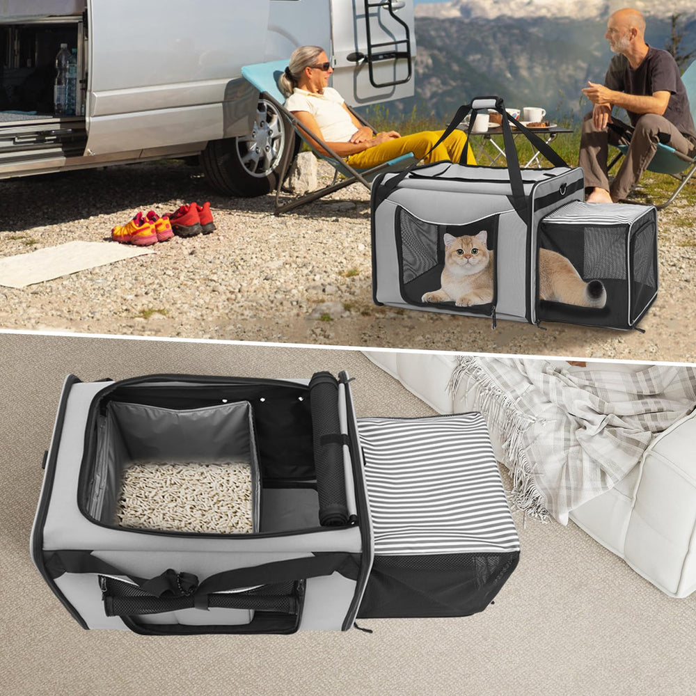 INRLKIT waterproof Oxford fabric resists stains during travel.