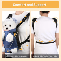 Inspack pocket-equipped bag stores treats and small items during walks.