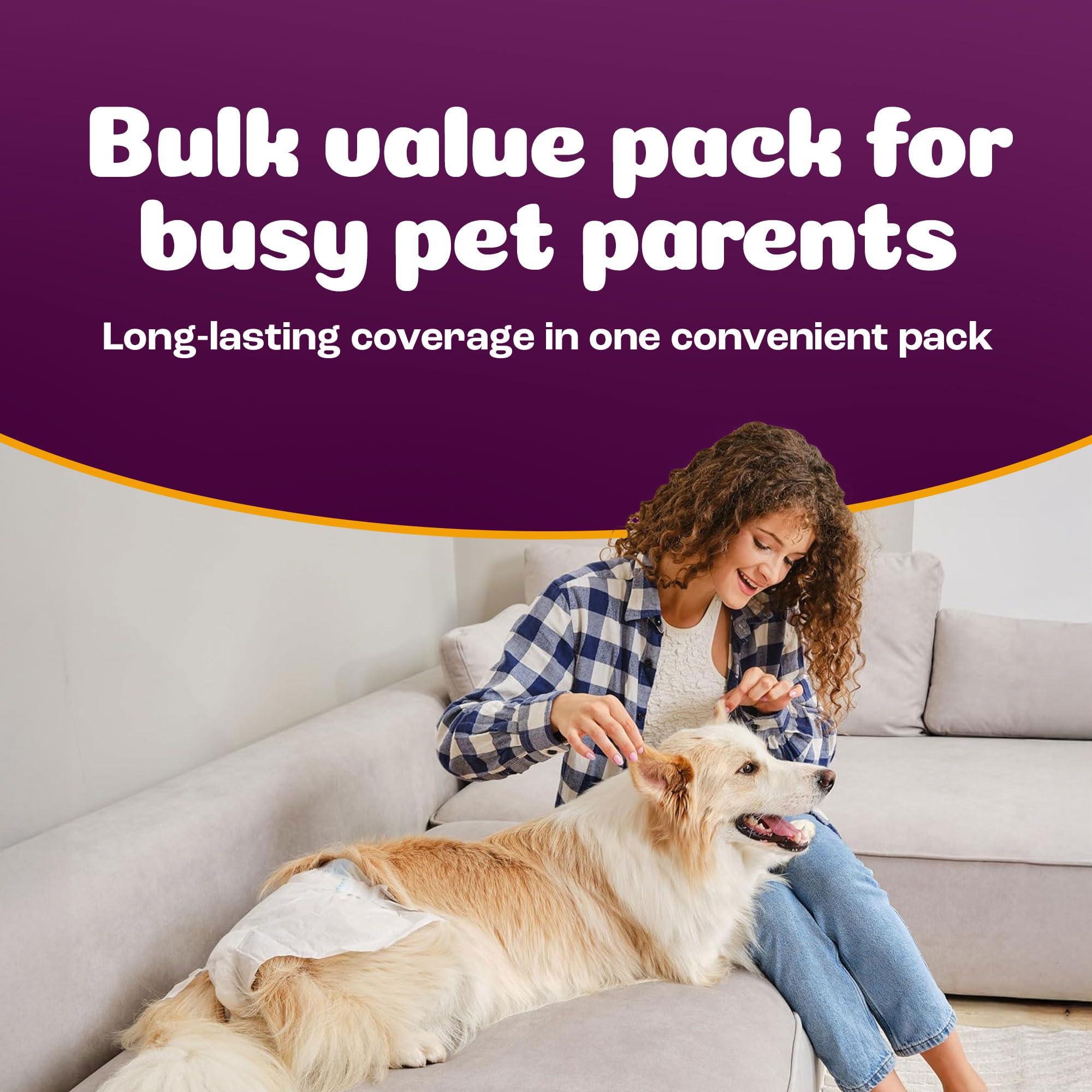 Inspire Pet Care diapers in use during travel for clean, stress-free trips.