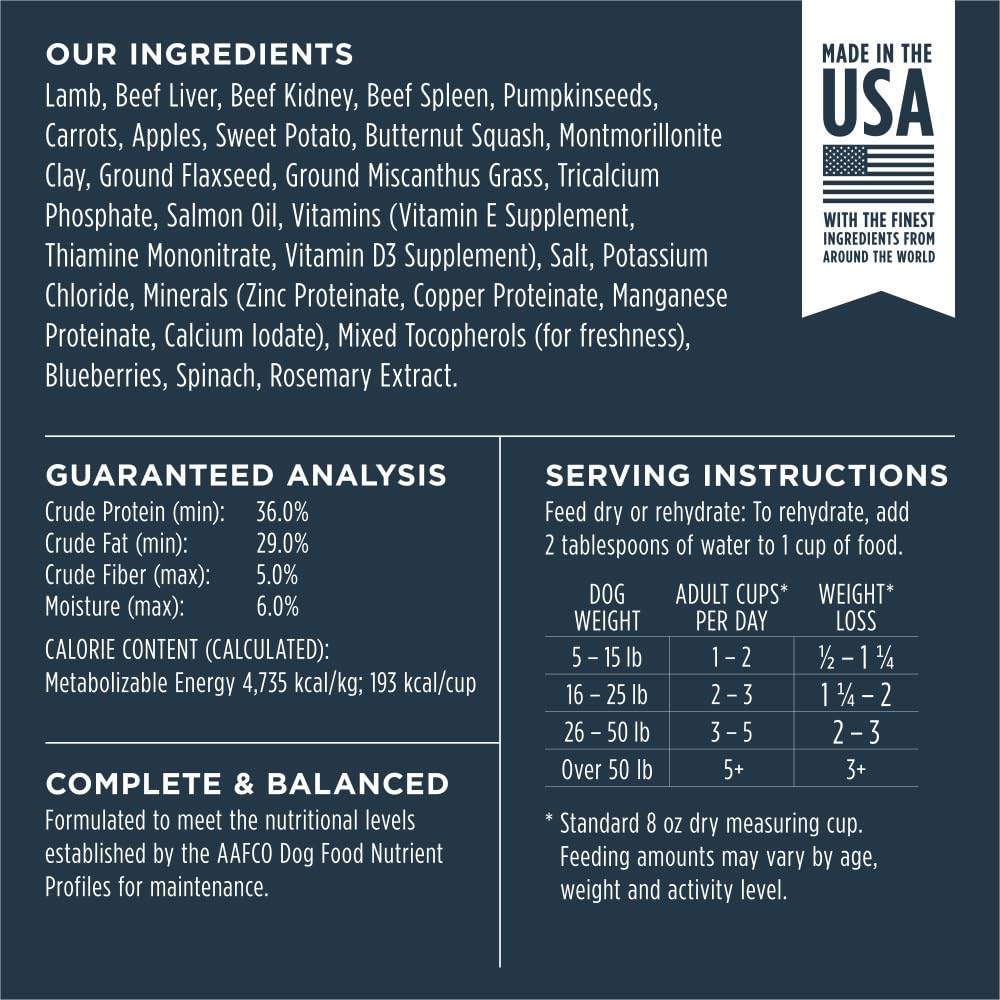 Instinct freeze-dried raw meals travel pack shows convenient on-the-go feeding.