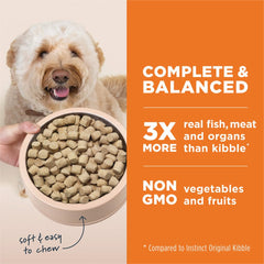 Instinct Freeze-Dried Raw Meals usa-made emphasizes trusted sourcing and quality.