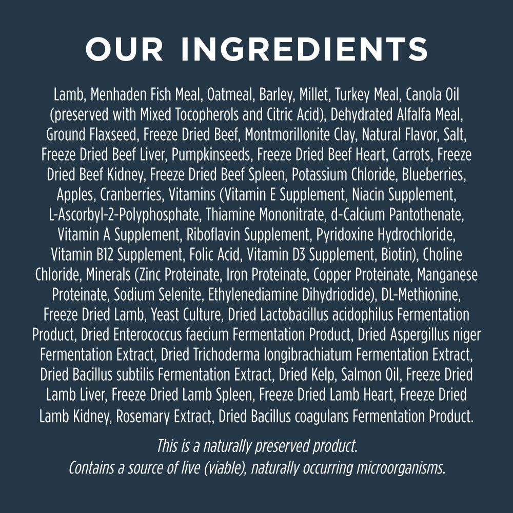 Instinct Raw Boost made-in-usa-label emphasizes quality and domestic production