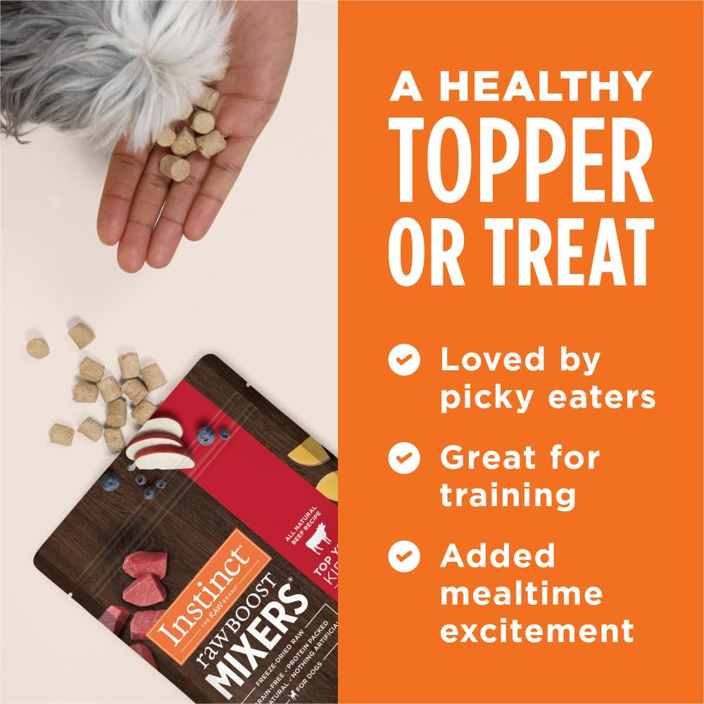 Instinct Raw Boost Mixers entice picky eaters at mealtime