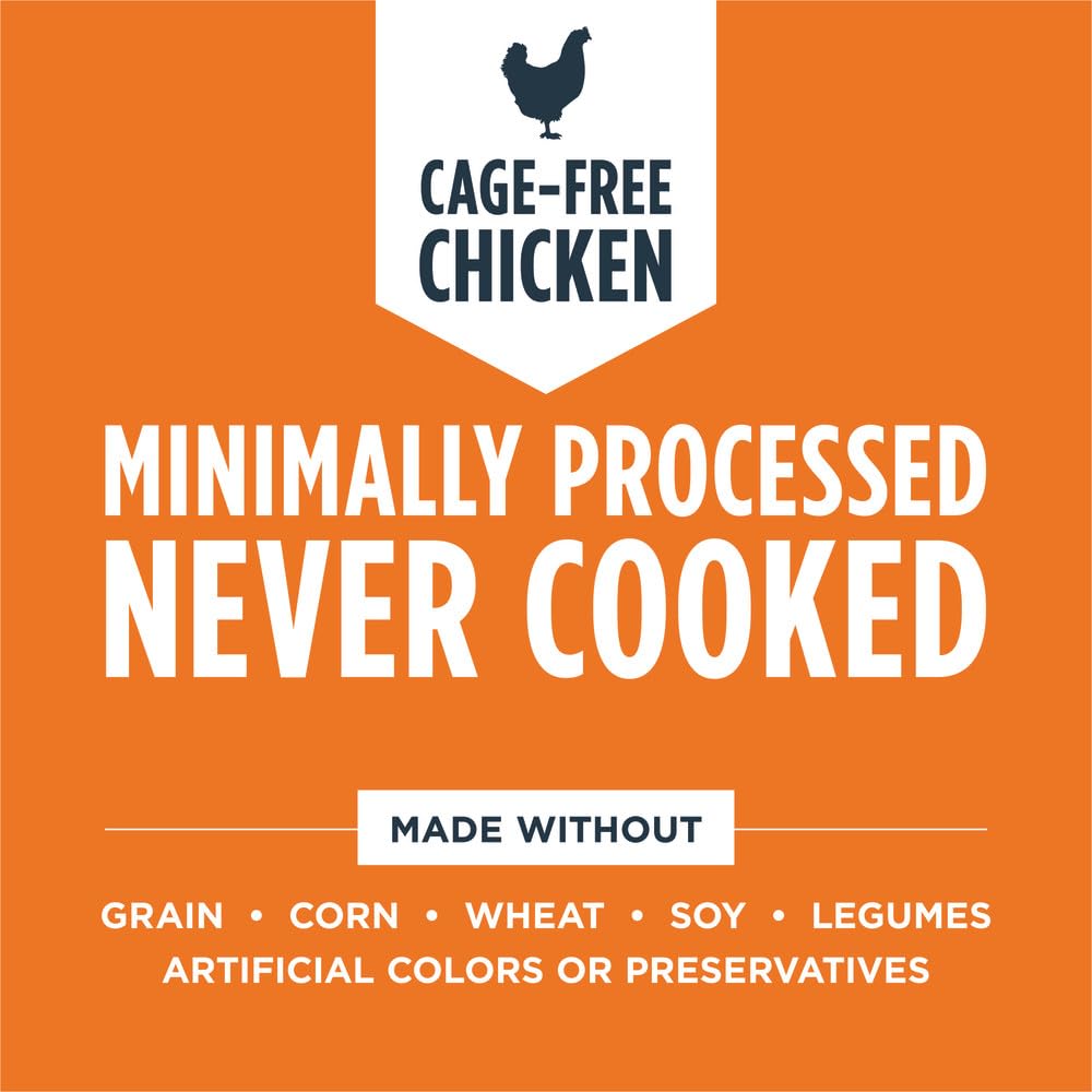 Instinct Raw Meals freeze-dried puppy chicken USA-made badge signals domestic production quality.