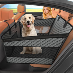 Instraella large dog car seat with wraparound-protection for safer road trips