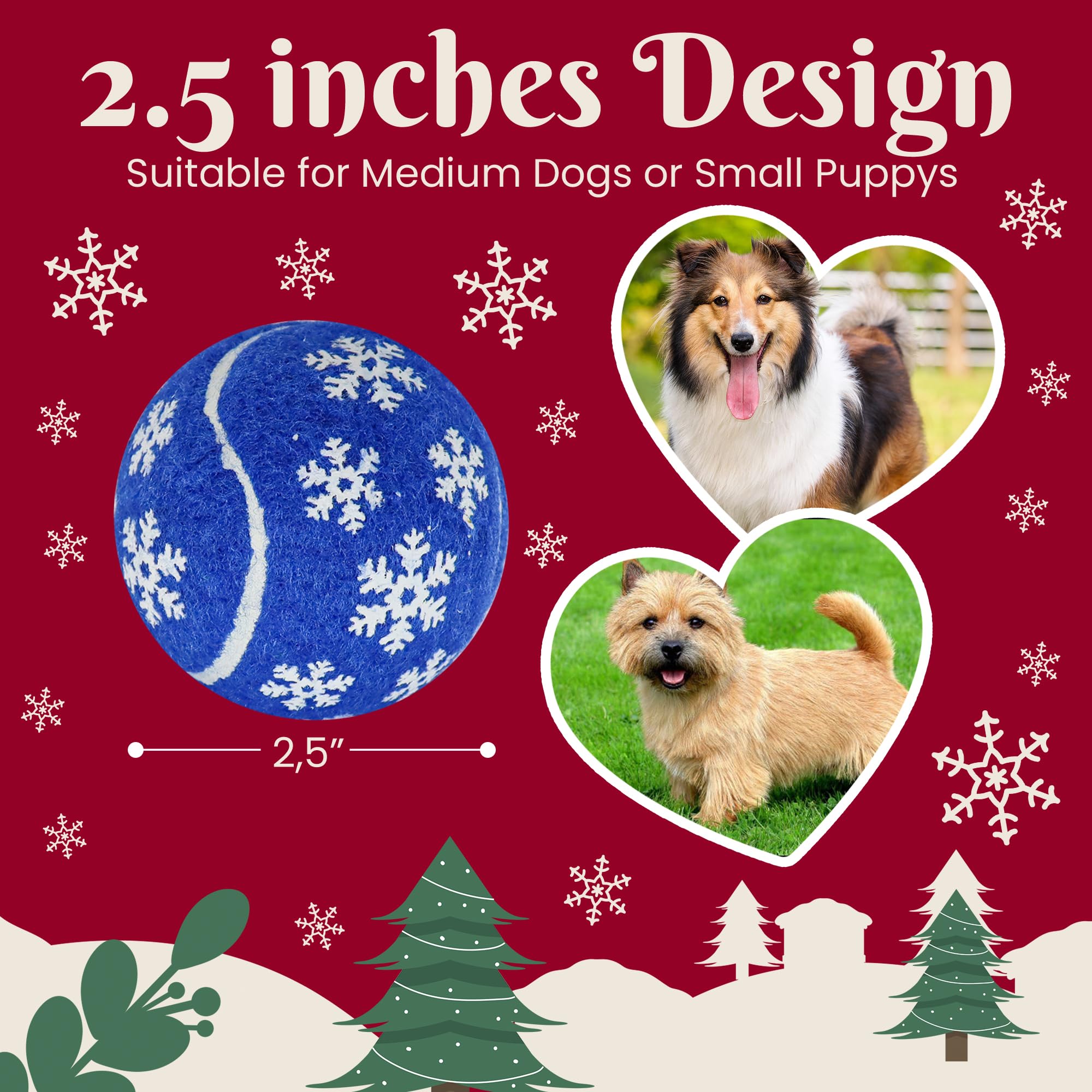 INSUM durable bounce dog ball designed for strong chewers and consistent play.