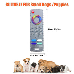 Intatikoo silicone puppy teether in soft-elastic material for gentle chewing