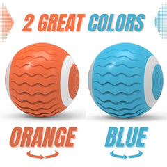 Interactive Cat Ball silicone material closeup shows food-grade safety.
