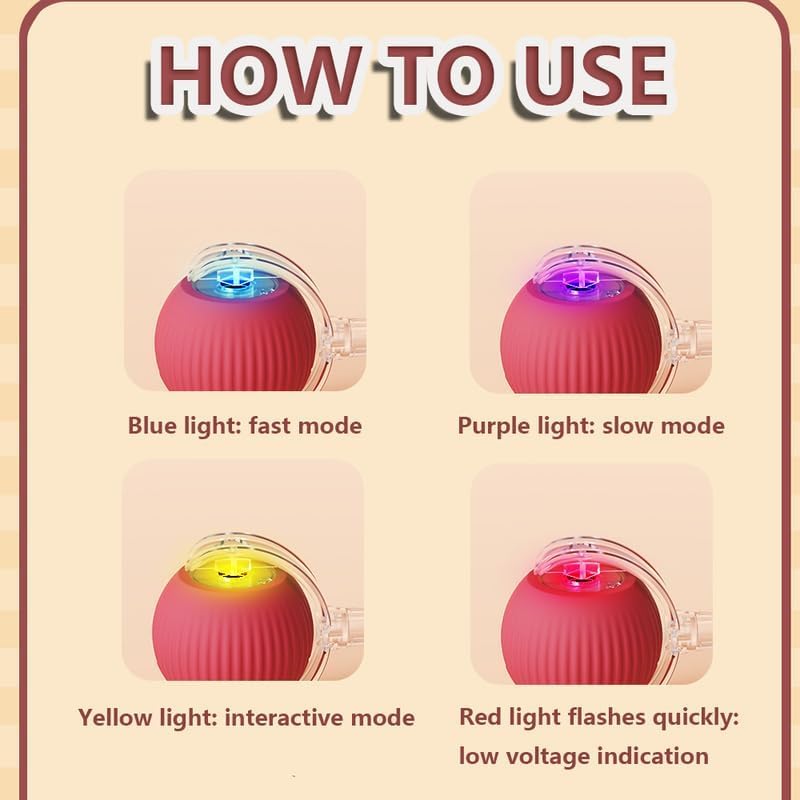 interactive-cat-ball-toy auto-direction change keeps games dynamic