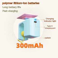 interactive-cat-toy elastic-cord adjustment demonstrates height flexibility for varied play sessions.