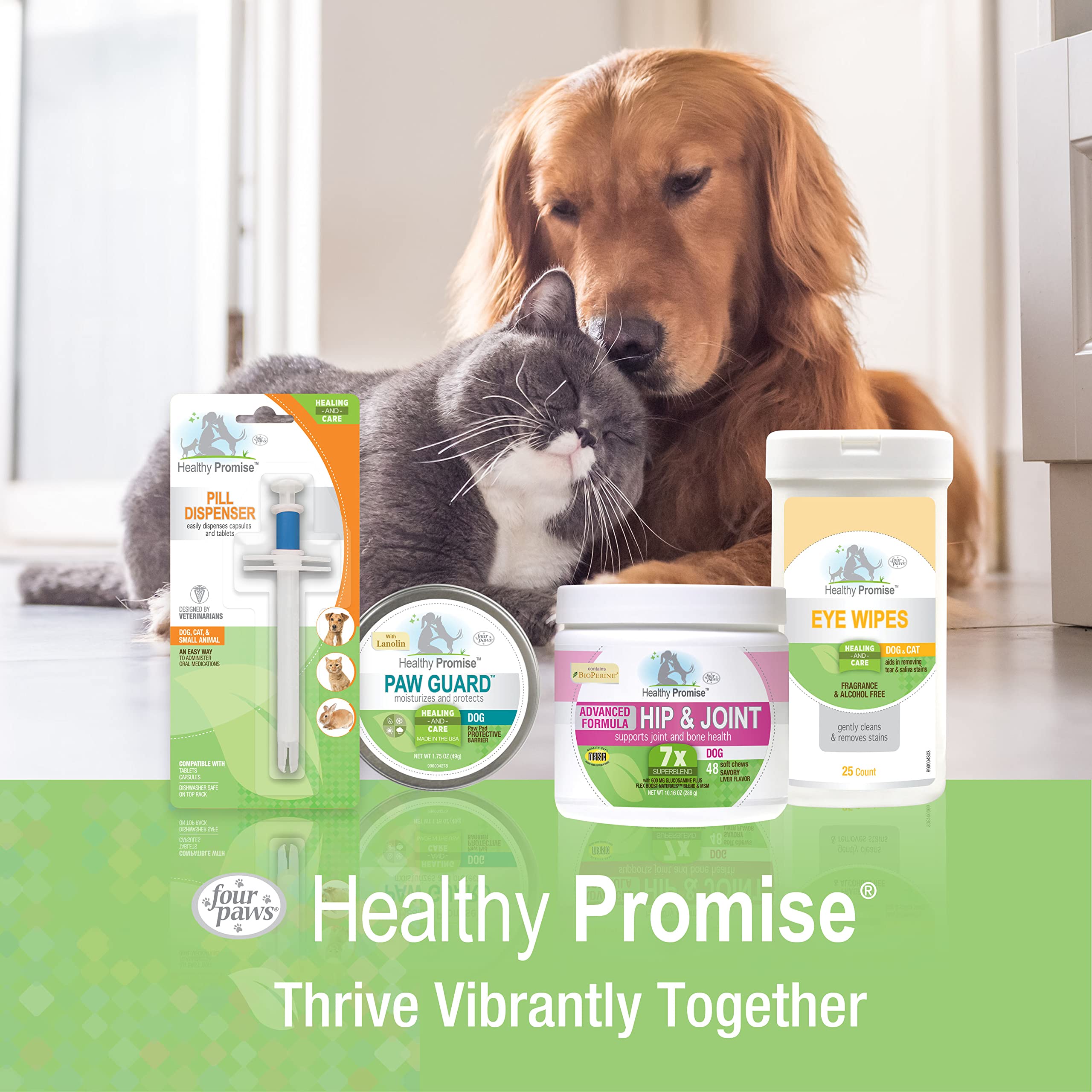 Interpet Four Paws Quick Action 0.5 oz compact size ideal for home first aid.