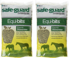 Intervet Safeguard dewormer pellets pack-2 — two-pack convenience for storage.
