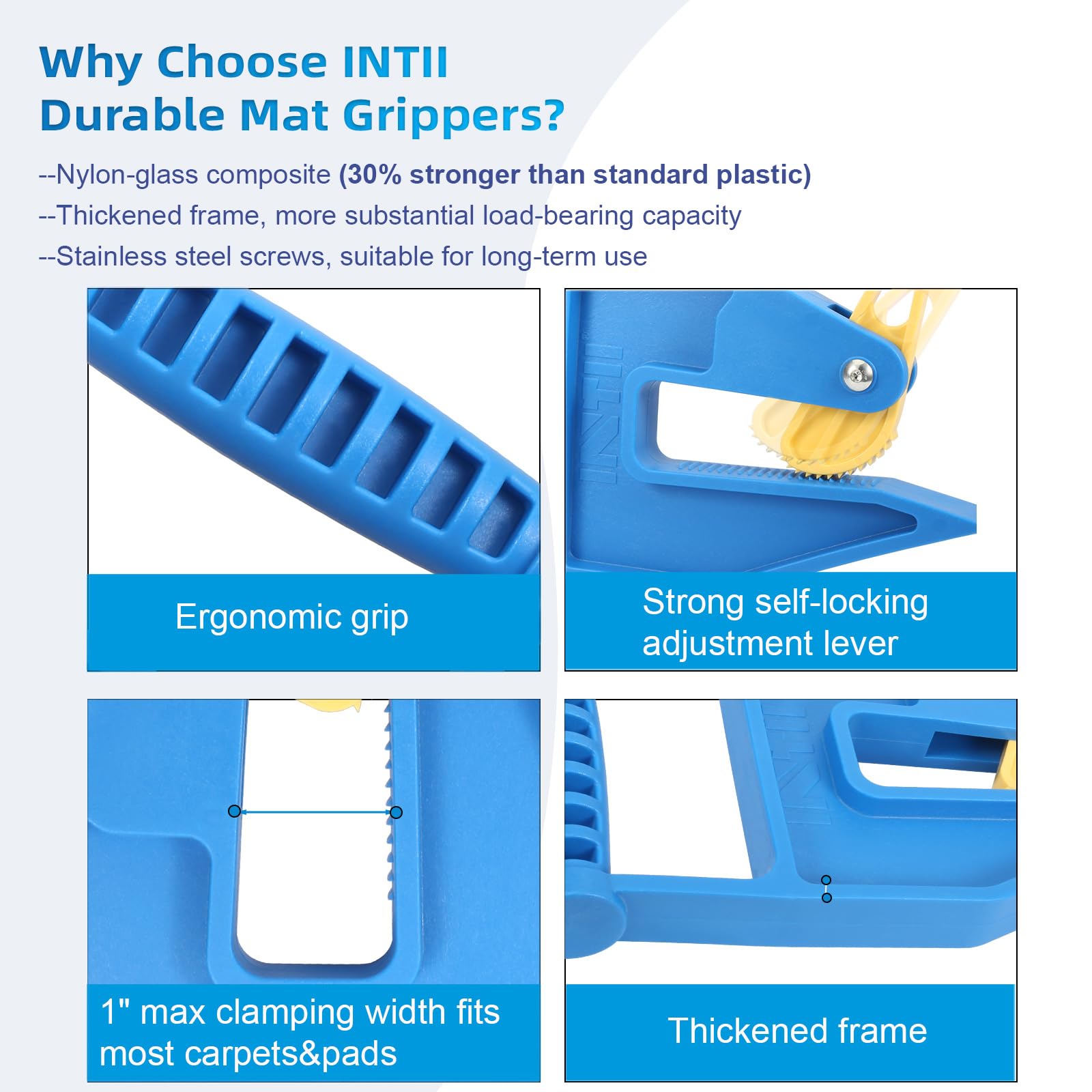 INTII compact design fits easily in a toolbox or tote