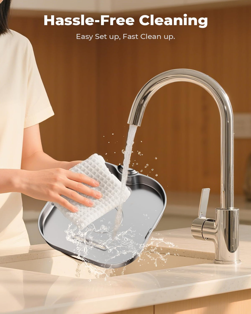 Invengo cat fountain in bedroom setup supports nighttime hydration without disruption