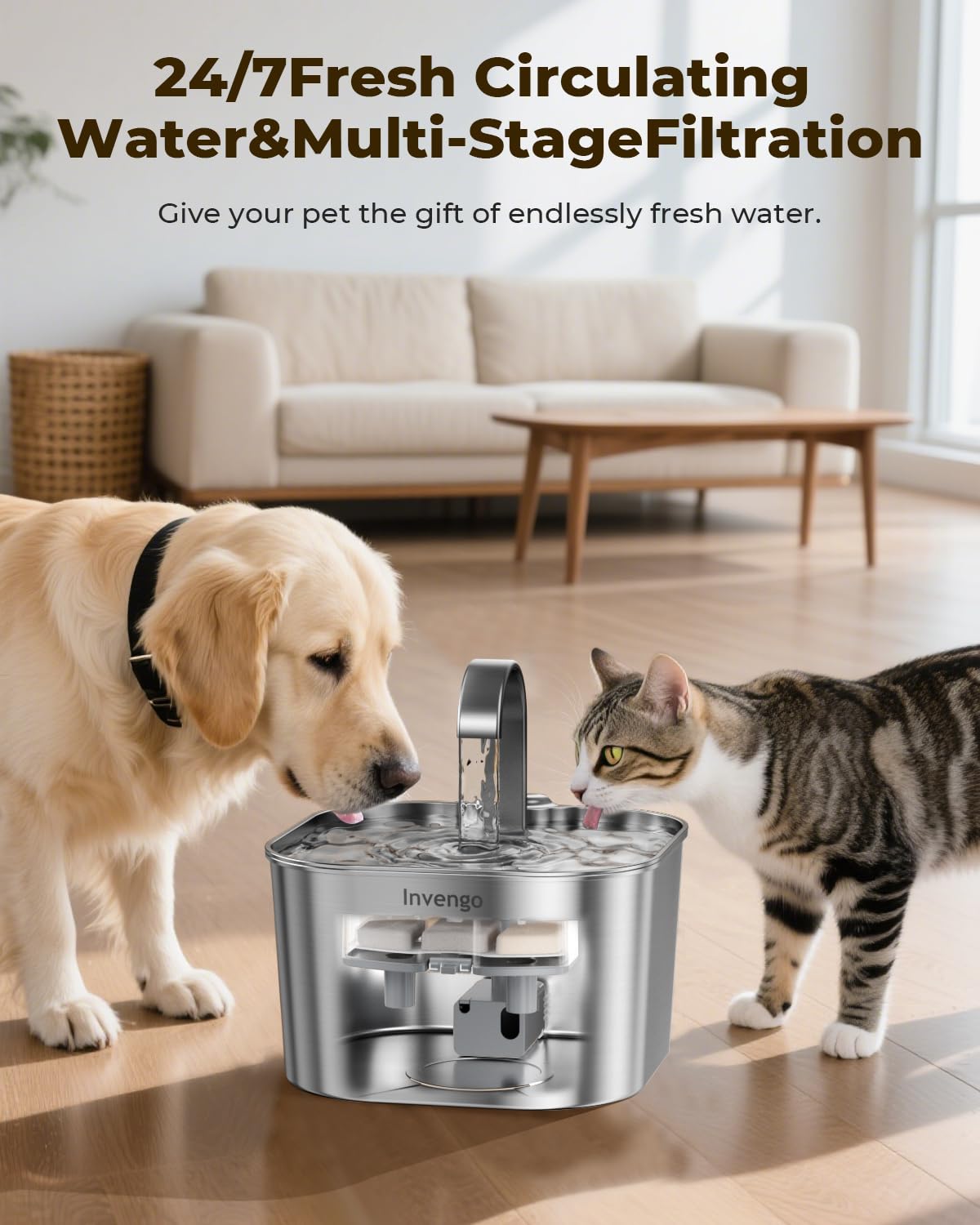 Invengo replacement filters and parts enable simple ongoing maintenance