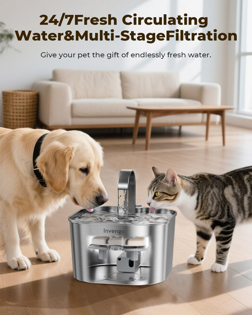 Invengo replacement filters and parts enable simple ongoing maintenance