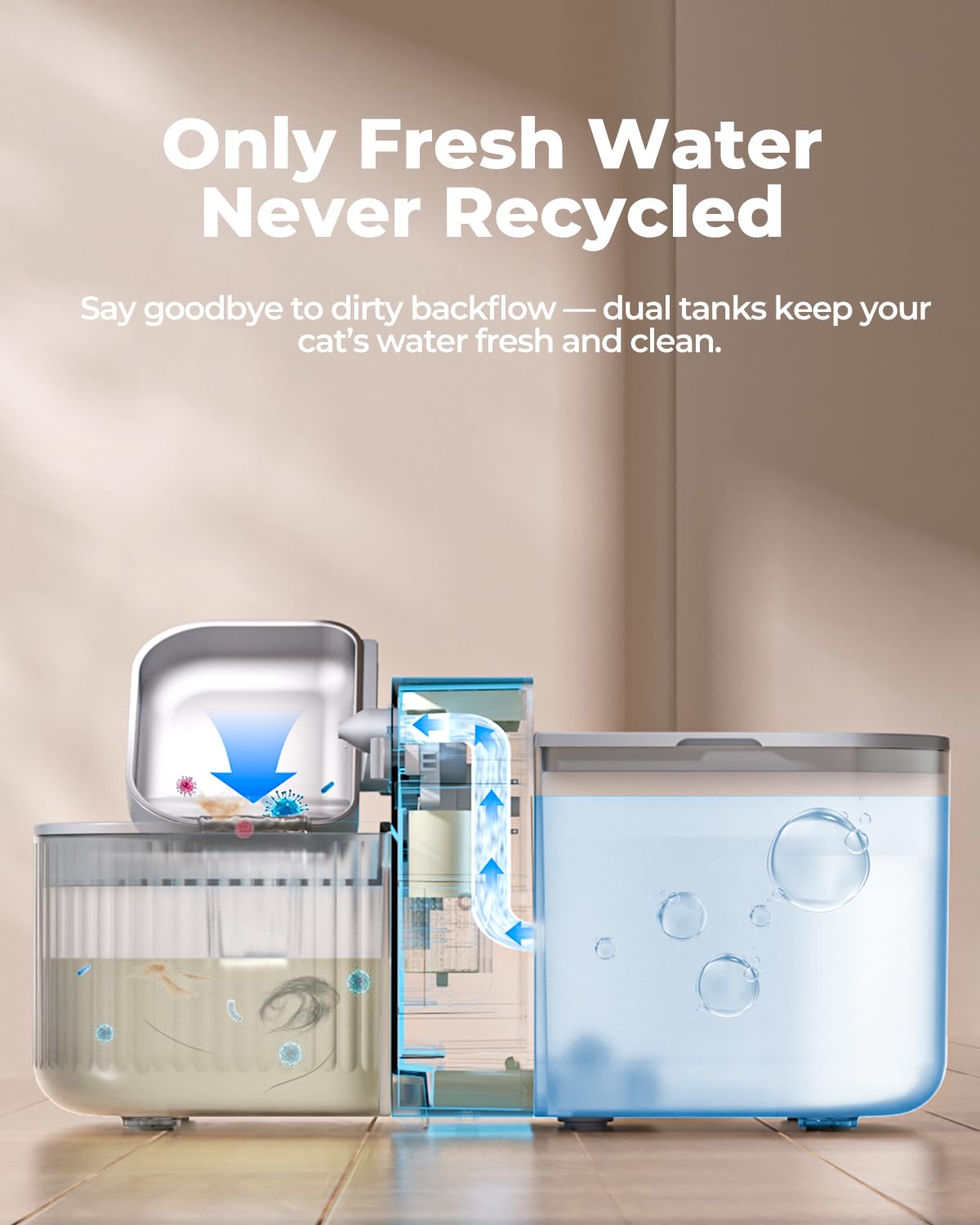 Invengo wireless water flow focusing on continuous fresh water stream