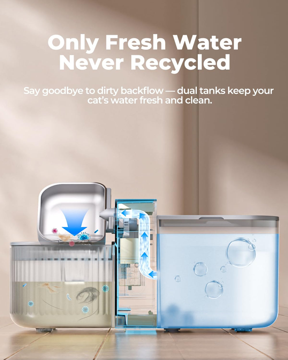 Invengo wireless water flow focusing on continuous fresh water stream