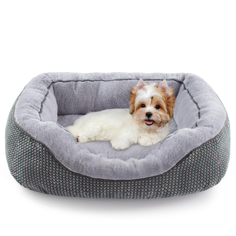 INVENHO Dog Bed plush surface delivers ultra-soft comfort for restful naps.