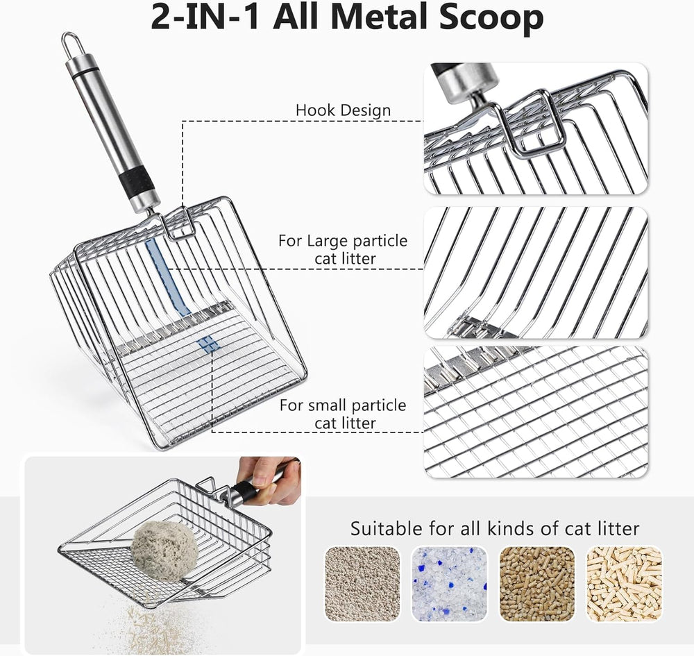 INVENHO double-layer cat litter mat aids cleanup