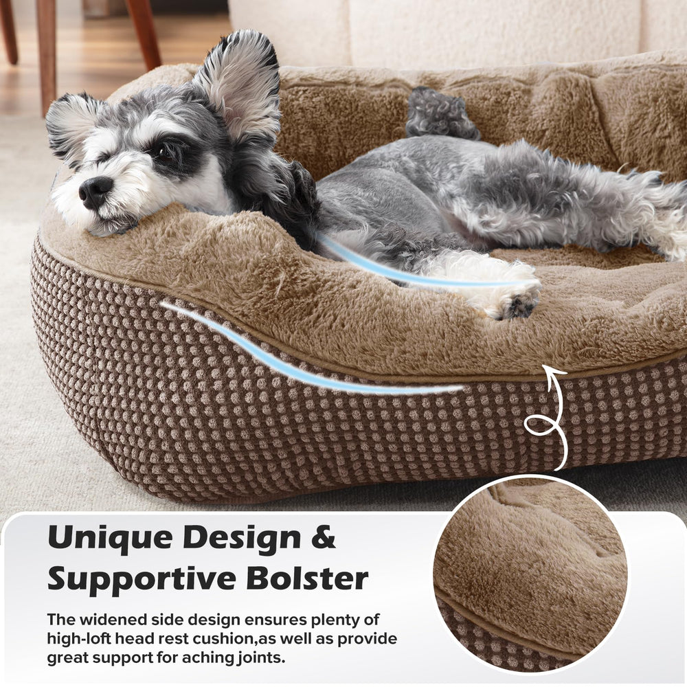 INVENHO washable dog bed maintains shape after washing