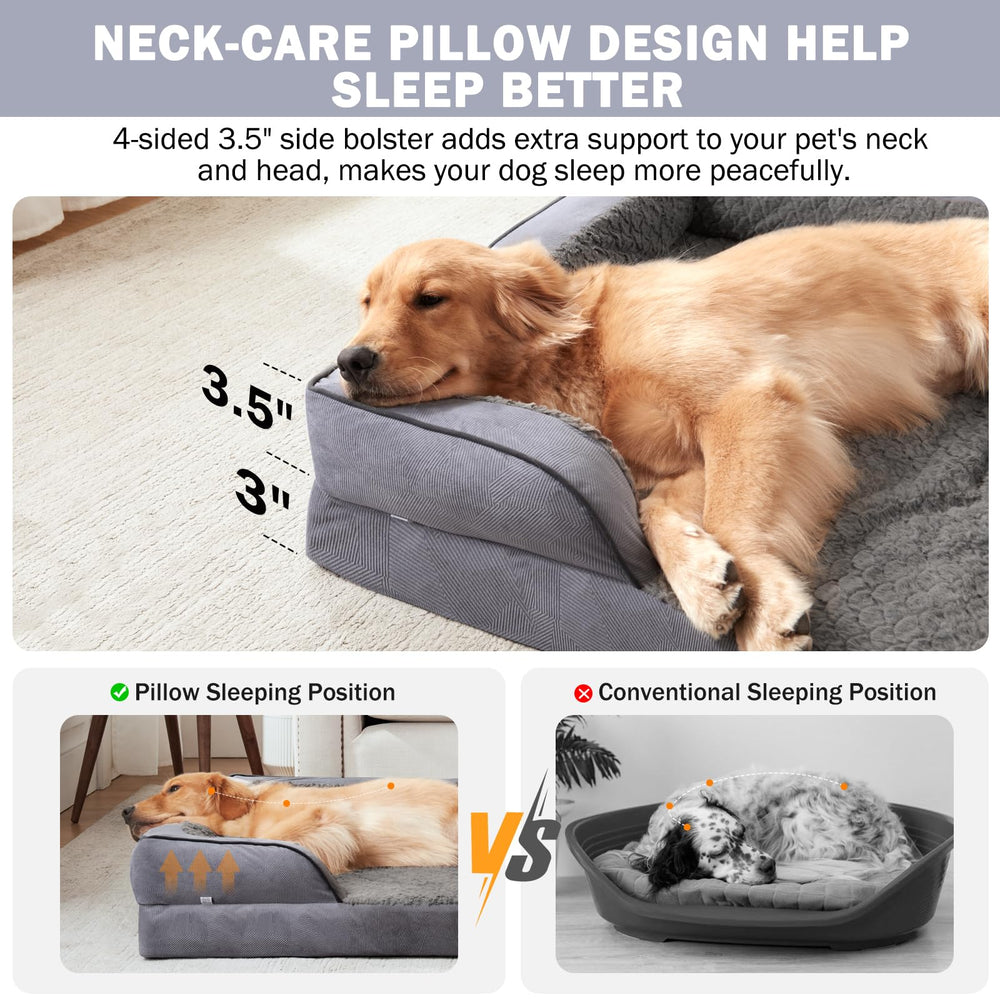 INVENHO plush fish-scale surface feels soft and calming for relaxed sleep.