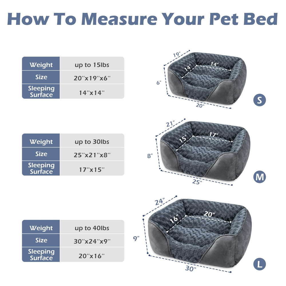 INVENHO rectangle bed size-range helps you pick the right fit.